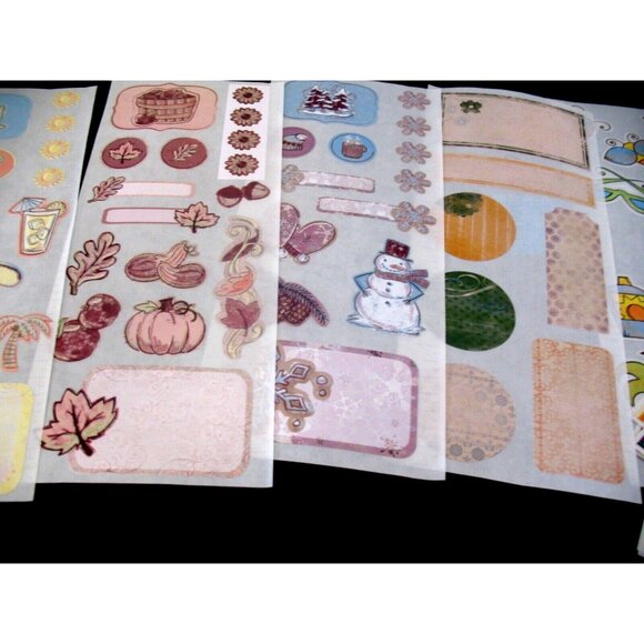 Lot of Stickers, Great Lengths, Summer, Autumn, Winter, Jewel, Spring, Titles. - Picture 2 of 9
